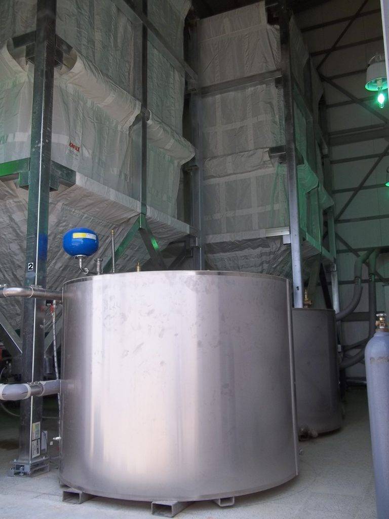 refroidissement silo